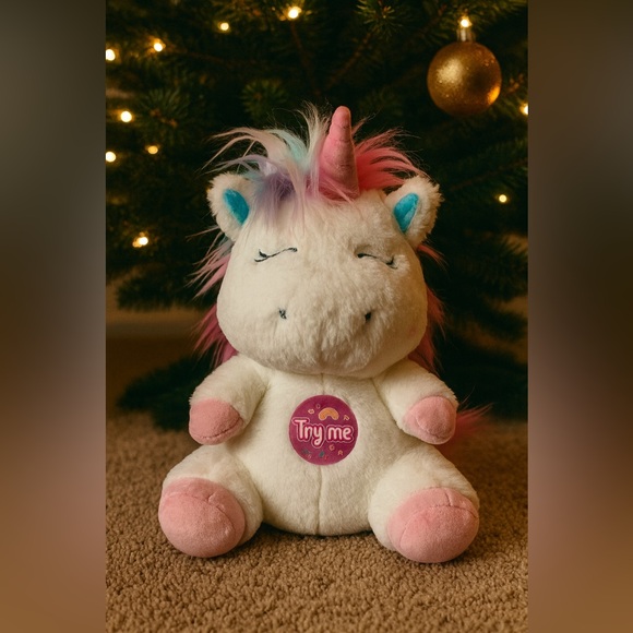 Light-Up Unicorn Plush Toy w/ LED Lights – Brand New w/ Tags - Picture 2 of 6
